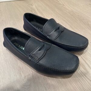 Prada Saffiano Leather Drivers - Men’s size 8.5